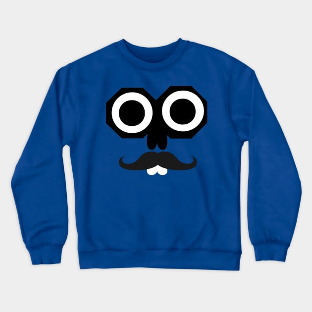 Cartoon face design Crewneck Sweatshirt by Universal house